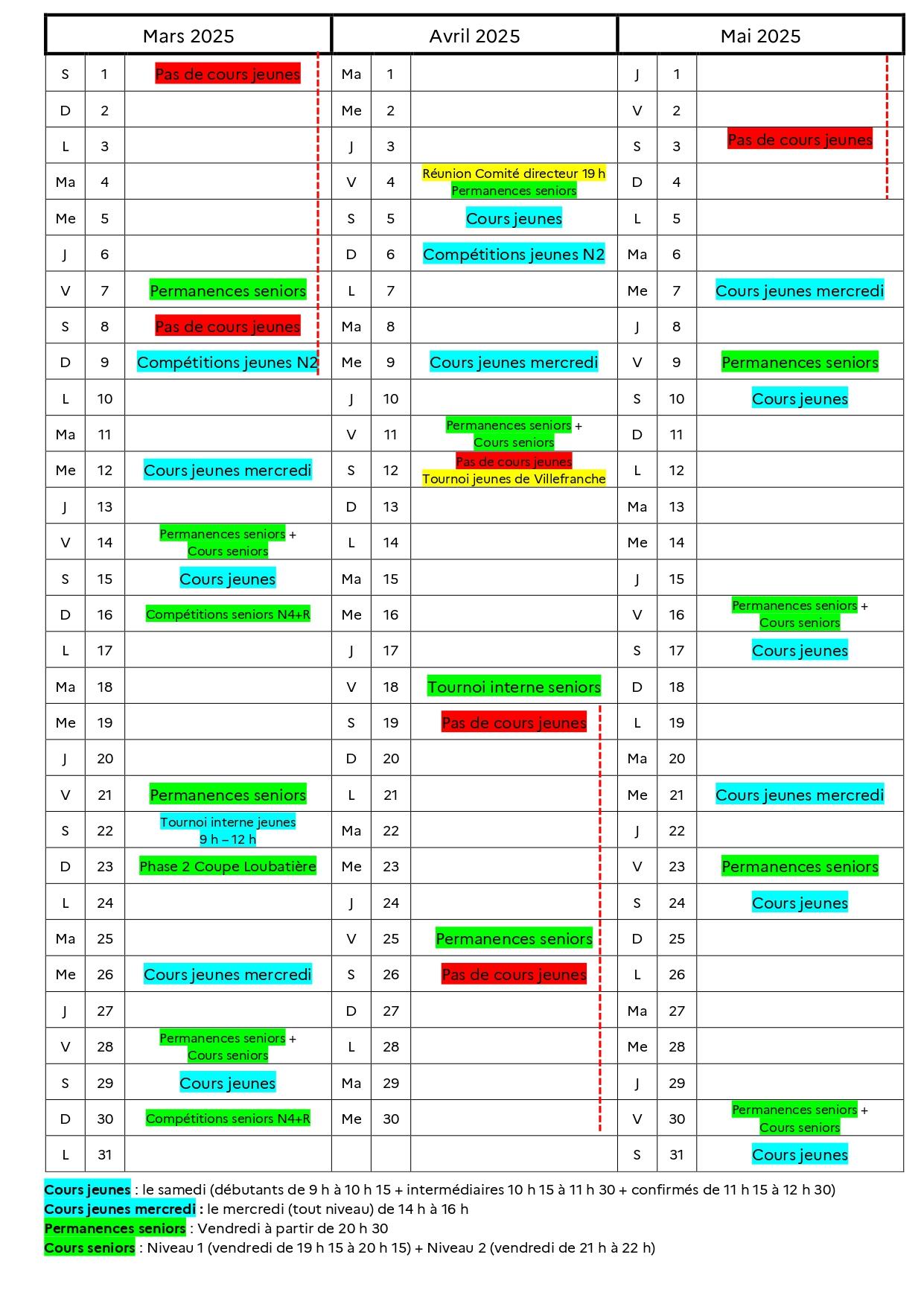 Calendrier club saison 2024 2025 page 0005