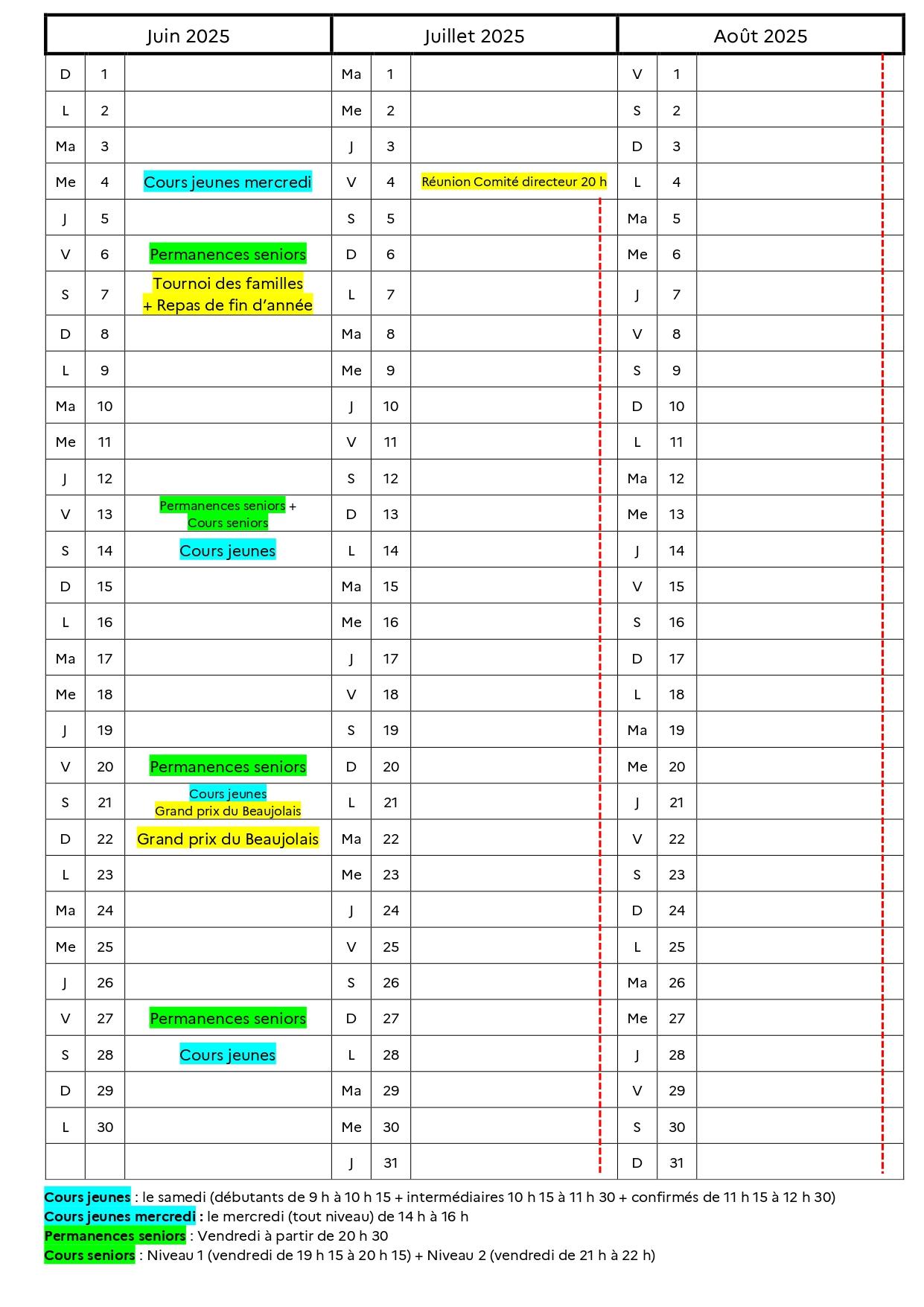 Calendrier club saison 2024 2025 page 0006